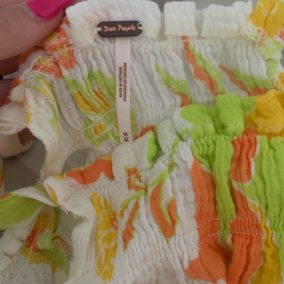 Fleur Printed Tunic Top Retro Combo - Picture 3 of 4